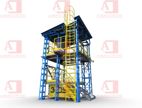 Учебно-тренировочный полигон (комплекс)  Альпинист-03-05-2.